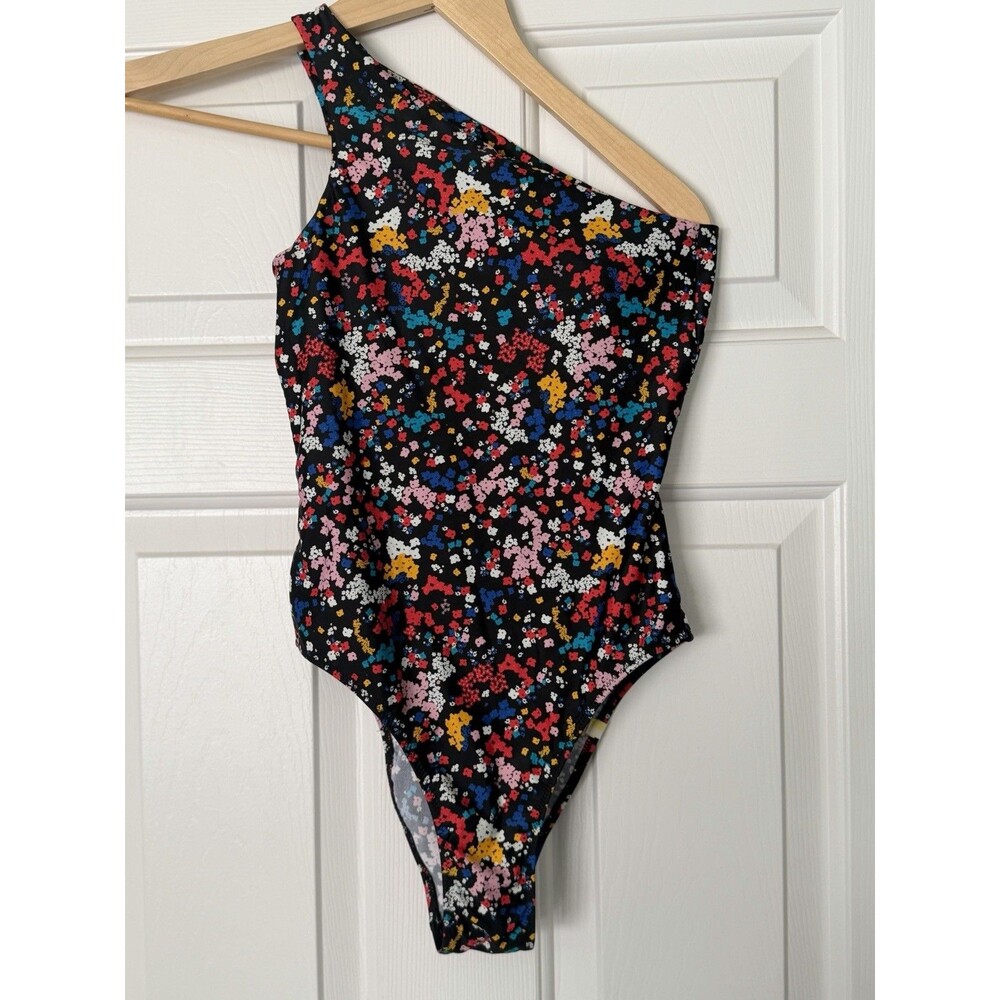 Summersalt Sidestroke One Piece Swimsuit Floral Size 2 NWOT
